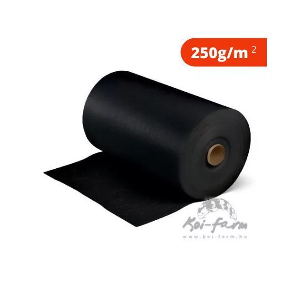 BS20 Geotextília 250 g/m2 - 1,5m széles x 25m hosszú (37,5m2) Egész tekercs