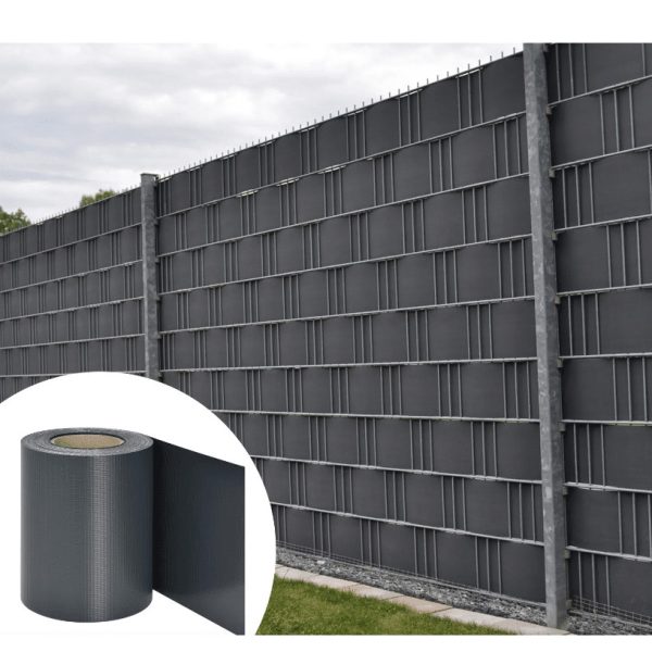 Belátásgátló szalag 19cm x 35m antracit szürke