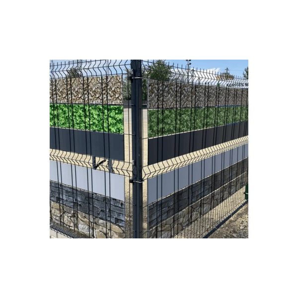 Belátásgátló szalag 19cm x 35m fehér kavics mintás