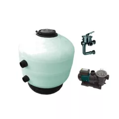   AstralPool SIDE szűrőtartály, Etna szivattyú és váltószelep