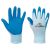 CHUNKY gyerek kesztyű Nylon latex kék 5 méret