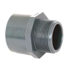 Csatlakozó /külső menetes D63 mm 2