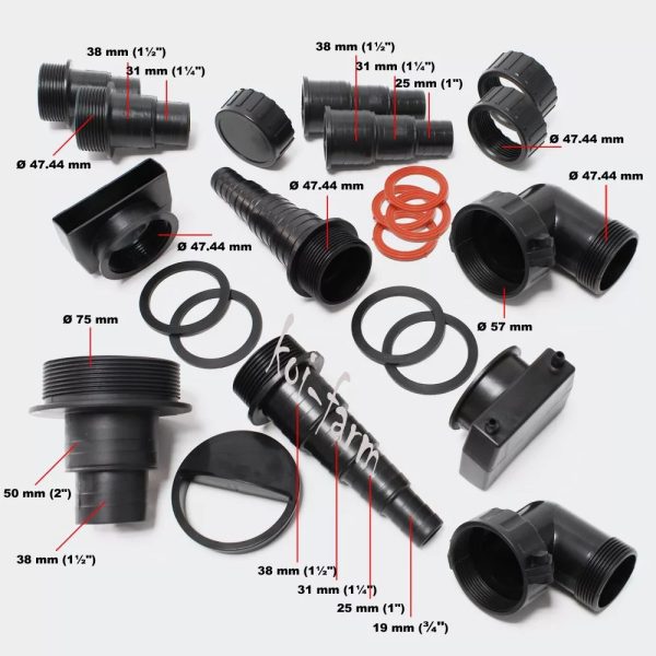 SunSun CBF-1650 Bővíthető gravitációs tószűrő 72 m3