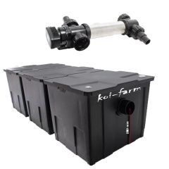   SunSun  CBF-350C grtavitációs szűrő CUV-755 UV-C előszűrő lámpával