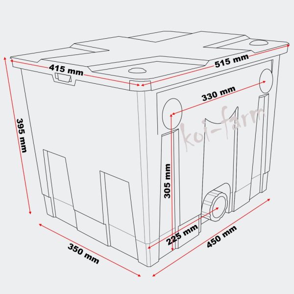 SunSun  Bővíthető tószűrő 12 m³ CBF-350
