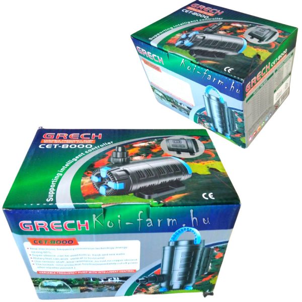 SunSun Grech CET-8000 SuperEco szabályozható tószivattyú