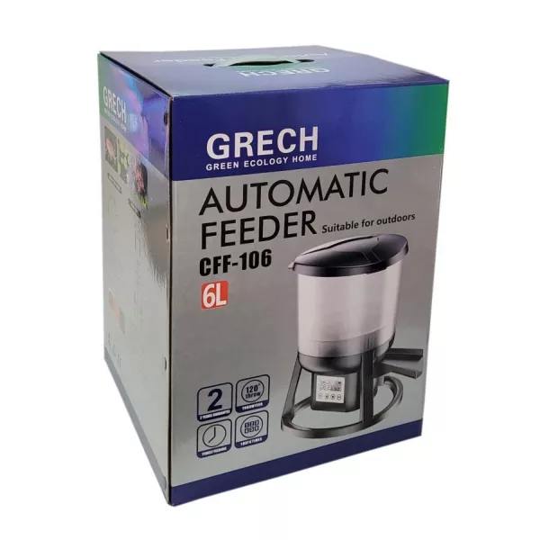 SunSun CFF-106 programozható akkumulátoros tölthető haletető automata adapterrel - széles szórás