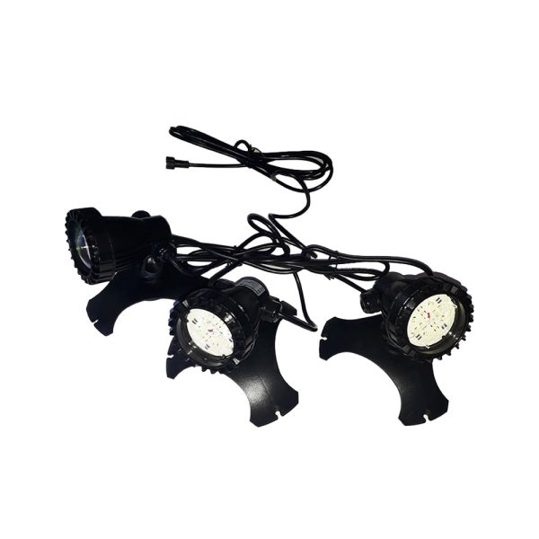 SunSun Grech CLD-302 tavi lámpa tóhoz, patakokhoz 3 x 1,2W 12V IP68