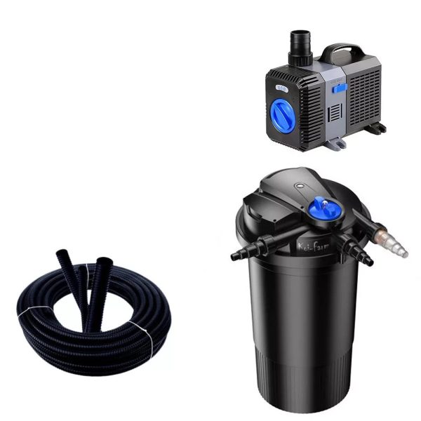 SunSun CPA-15000 nyomásszűrő szett CTP-8000 szivattyúval + 3 m tömlő és indító baktérium