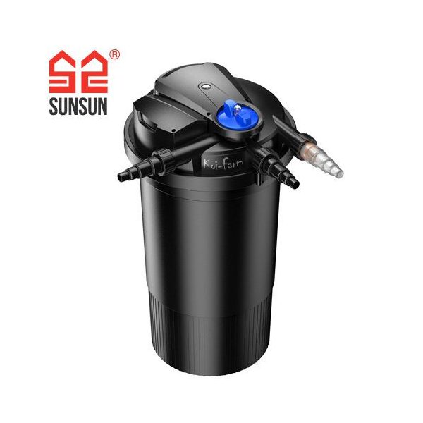 SunSun CPA-15000 nyomásszűrő szett CTP-8000 szivattyúval + 3 m tömlő és indító baktérium