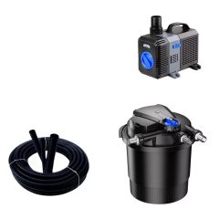   SunSun CPA-20000 nyomásszűrő szett CTP-8000 szivattyúval + 3 m tömlő és indító baktérium