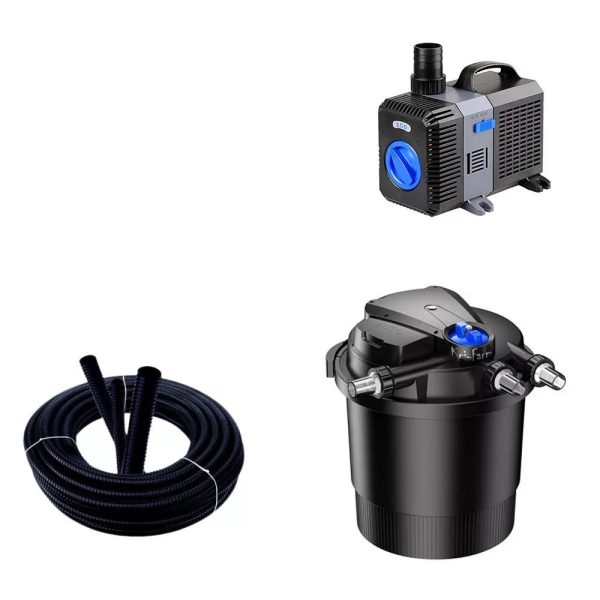 SunSun CPA-20000 nyomásszűrő szett CTP-8000 szivattyúval + 3 m tömlő és indító baktérium