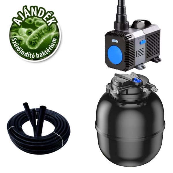 SunSun CPA-75000 nyomásszűrő szett CTP-14000 szivattyúval + 3 m tömlő és indító baktérium