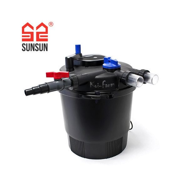 SunSun CPF-20000 nyomásszűrő szett CTP-10000 szivattyúval + 3 m tömlő és indító baktérium