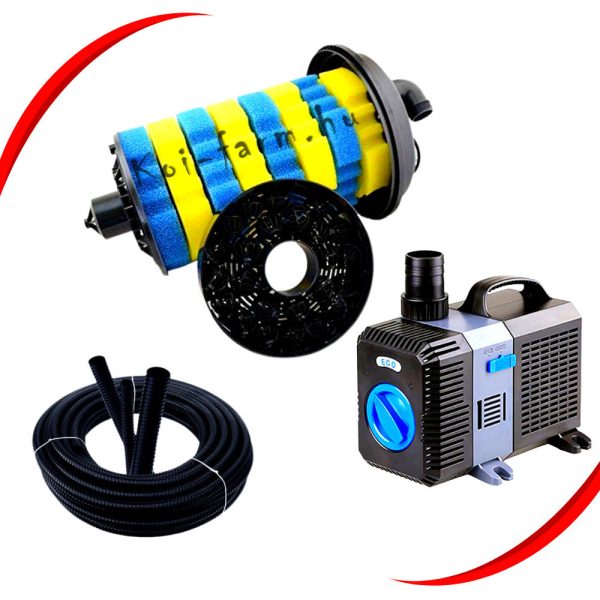 SunSun CPF-500 nyomásszűrő szett CTP-5000 szivattyúval + 3 m tömlő és indító baktérium