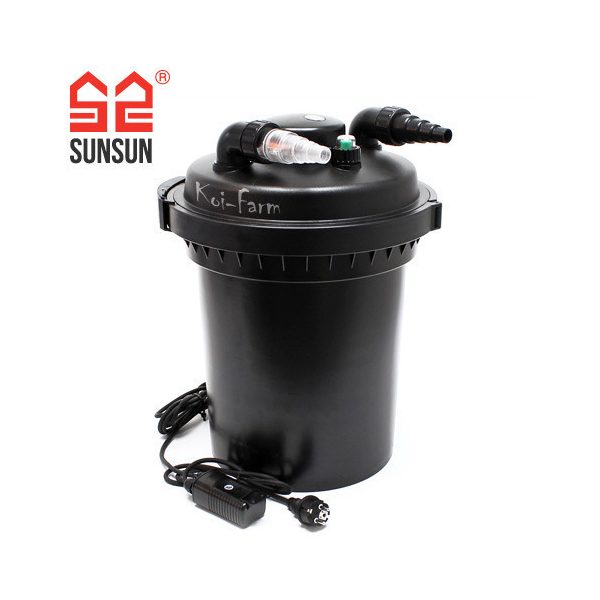 SunSun CPF-500 nyomásszűrő szett CTP-5000 szivattyúval + 3 m tömlő és indító baktérium