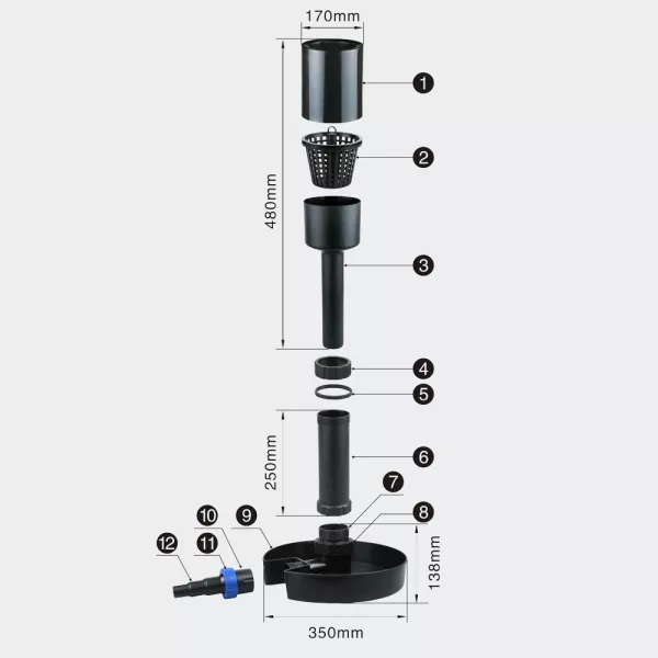 SunSun Grech CSP-40 szkimmer