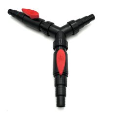   SunSun Csapos 3-as Y elosztó 25/32/38 mm-es tömlőcsatlakozással