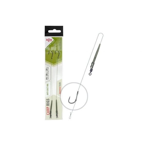 CZ Anti Eject Rig bojlis előke, 20 cm, #6, 2 db