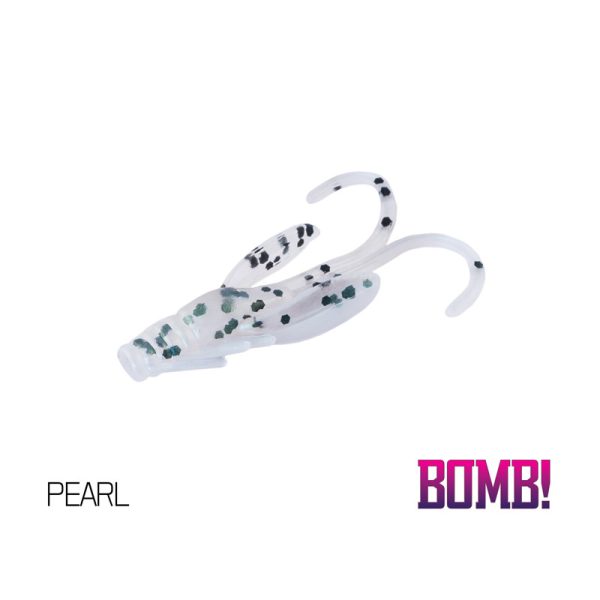 BOMB! Gumihal Nympha / 10db 2,5cm/PEARL