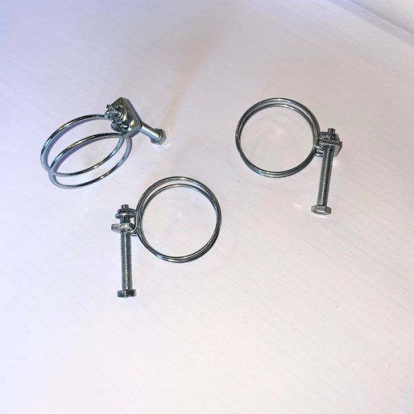 Csavaros, dupla szorítógyűrű 32-36 mm