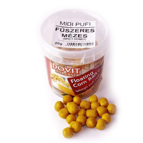 Dovit Lebegő Pufi Csali MIDI - Fűszeres mézes
