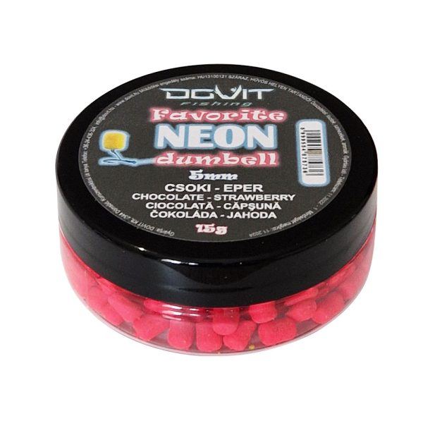 Dovit Favorite Dumbell Neon 5mm 15 g - Csoki-eper