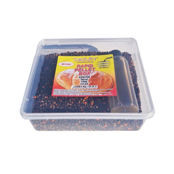 Dovit Rapid Pellet Box MICRO 450 g +0150 ml - kenyér