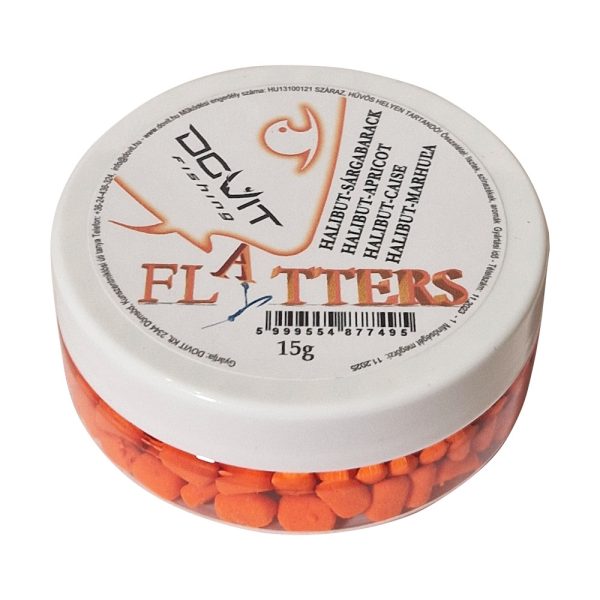 Dovit Flatters 18 g - Halibut - Sárgabarack