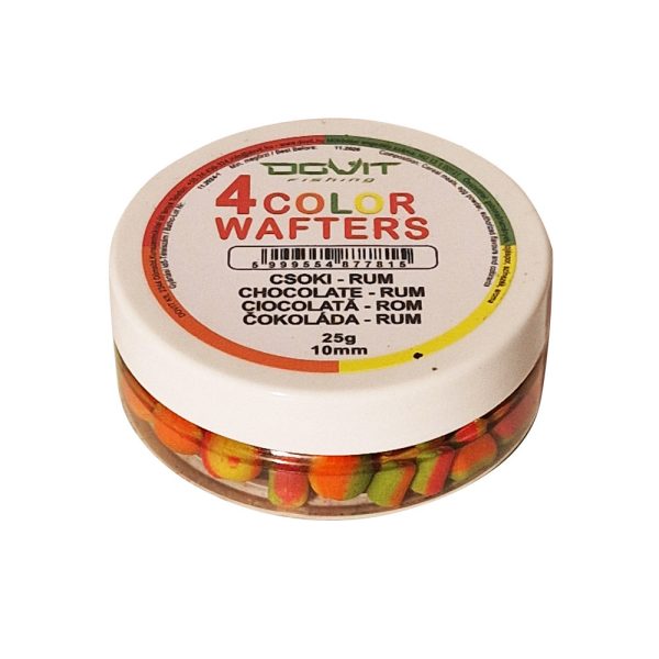 Dovit 4 Color Wafters 10mm - Csoki-rum