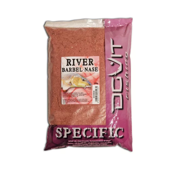 Dovit River etetőkeverék 1kg - Barbel-Nase