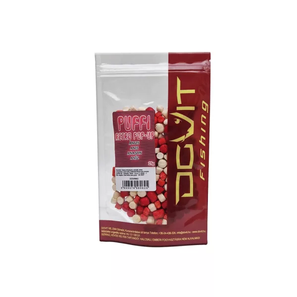 Dovit PUFFI - RETRO POP-UP 25 g - ánizs