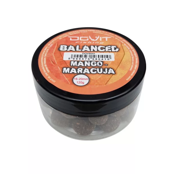 Dovit DIPPELT BOJLI 16-20mm 140 g - mangó - maracuja