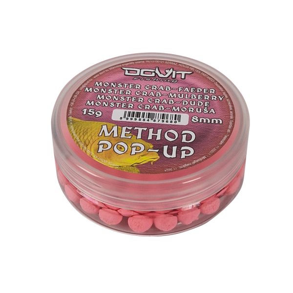 Dovit Method Pop-Up 8mm  - monster crab-faeper