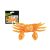 CRAB ORANGE 8CM