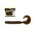 ARNO SALTED TWISTER BROWN 13CM 10PCS/BAG