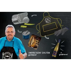   HALIMÁDÓK HALPUCOLÓ SZETT 2023 AJÁNDÉK BORRAL + HALIMÁDÓK KONYHÁJA I. KÖTET