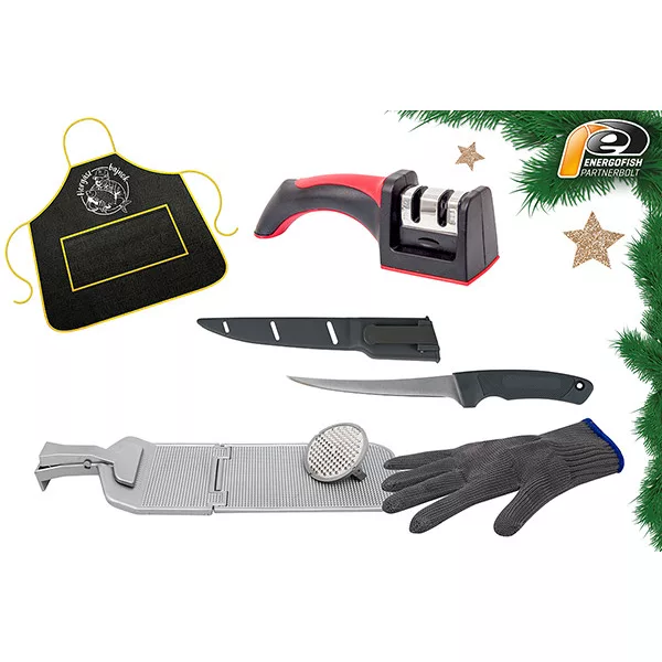 KARÁCSONYI HORGÁSZ BAJNOK HALTISZTÍTÓ SZETT