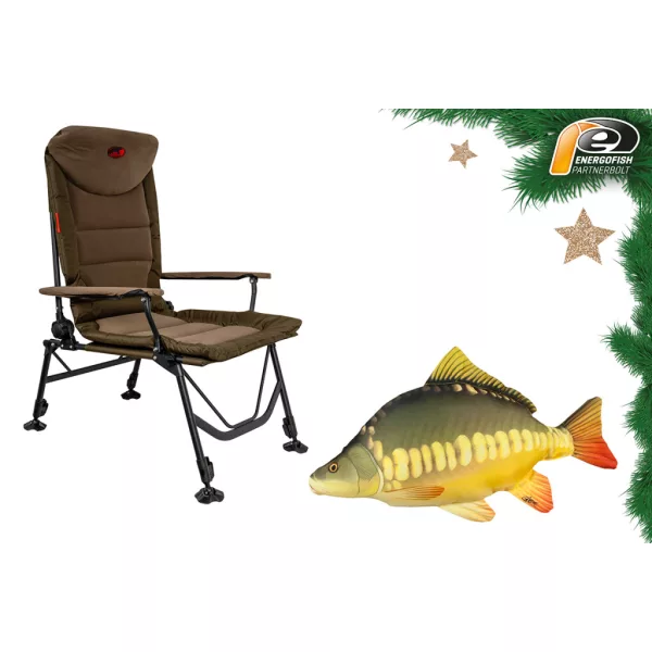 KARÁCSONYI MAX1 FOTEL AJÁNDÉK 61CM-ES PONTYPÁRNÁVAL