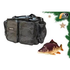   KARÁCSONYI THE ONE BOJLIS TÁSKA AJÁNDÉK 35CM-ES PONTYPÁRNÁVAL