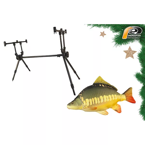 KARÁCSONYI THE ONE FAST RODPOD AJÁNDÉK 61CM-ES PONTYPÁRNÁVAL