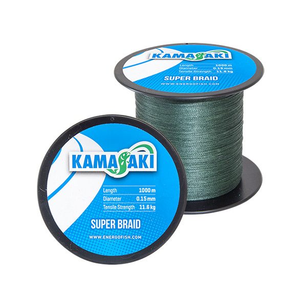 KAMASAKI SUPER BRAID 1000M 0,10MM