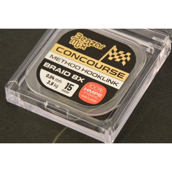 BENZAR CONCOURSE BRAIDED HOOKLINK 15M 0.14MM