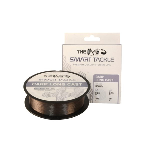 THE ONE CARP LONG CAST BROWN 300M 0.25MM 8,95KG 19LB