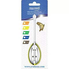   CRALUSSO BIG ROCKET METHOD KOSÁR+TÖLTŐ FEHÉR (1+1DB/CSOMAG) 70 G