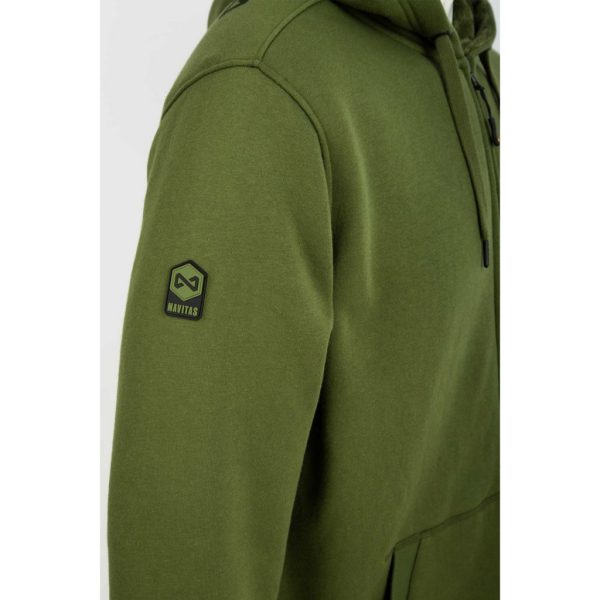 NAVITAS SHERPA ZIP HOODY GREEN 3XL