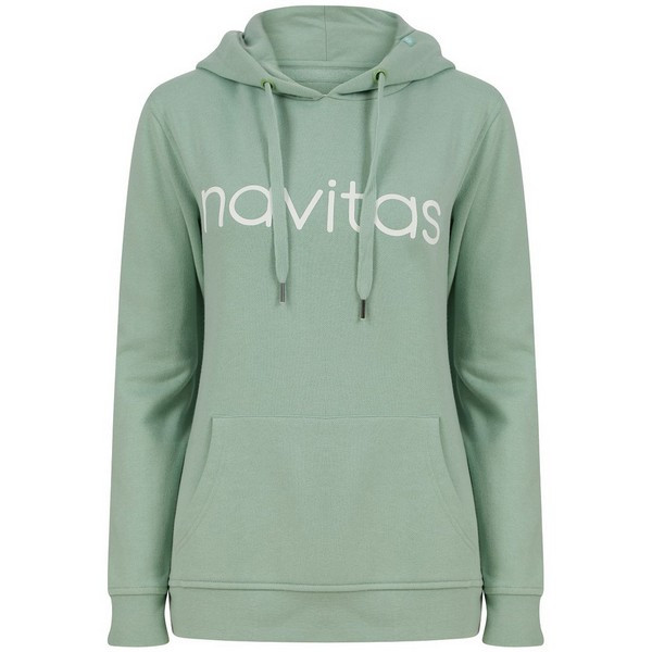 NAVITAS WOMENS HOODY - LIGHT GREEN XL (14)