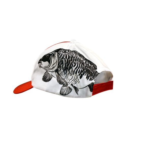 CARP EXPERT BASEBALL SAPKA PIROS/FEHÉR