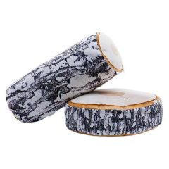 PILLOW WOOD BIRCH ROLLER 50X20CM