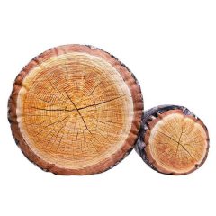 PILLOW WOOD PINE CUSHION  40X15CM